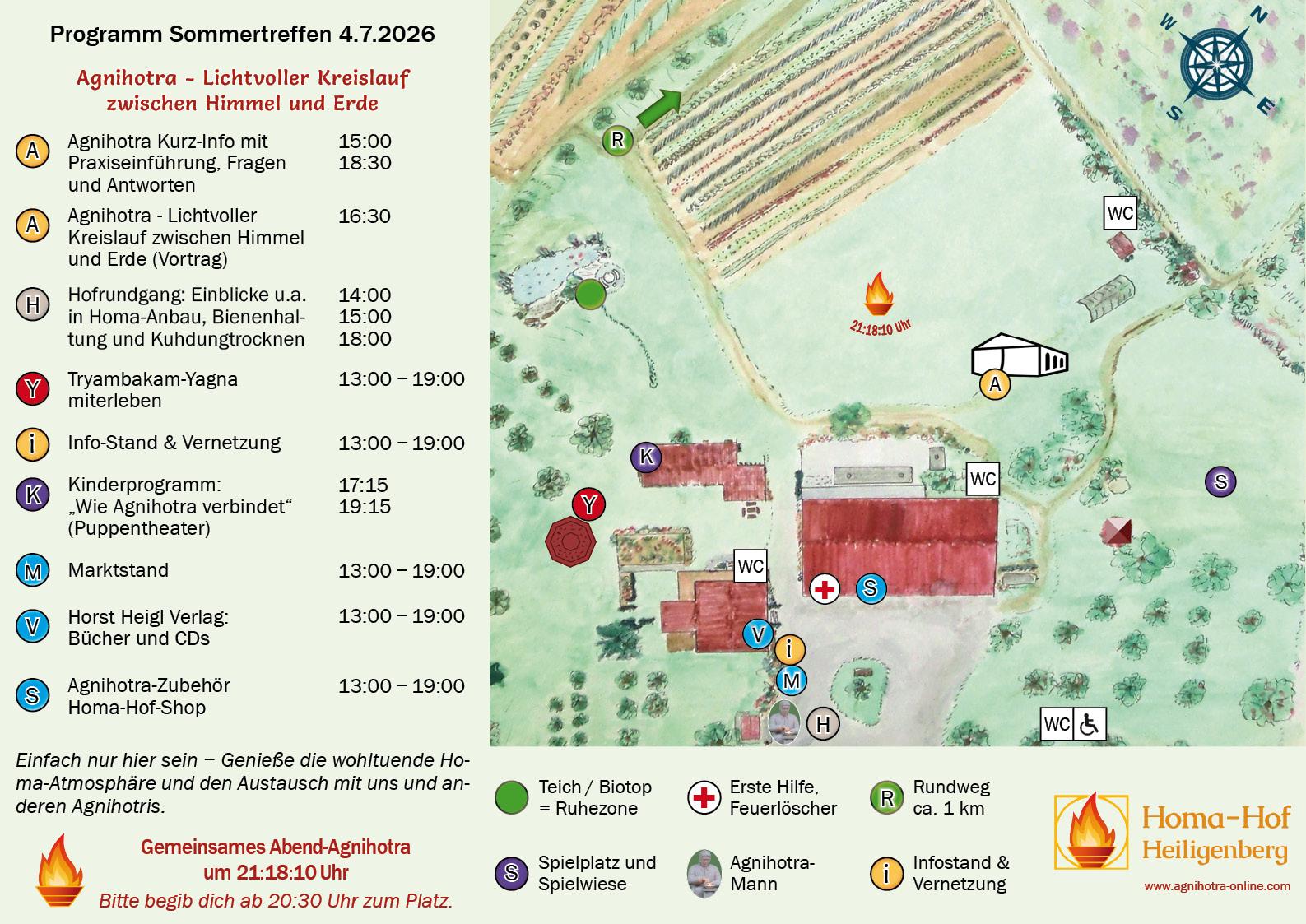Programm sommertreffen 2026
