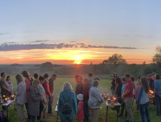 Agnihotra, Homa-Therapie, Veranstaltungen, Seminare, Sonnenuntergang, Homa-Hof Heiligenberg