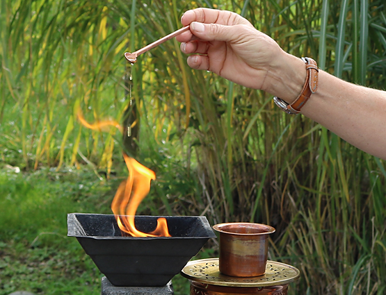 Tryambakam Homa – Segensfeuer
